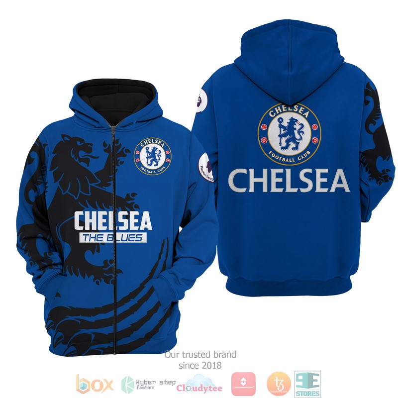 Chelsea The Blues 3d shirt hoodie 1