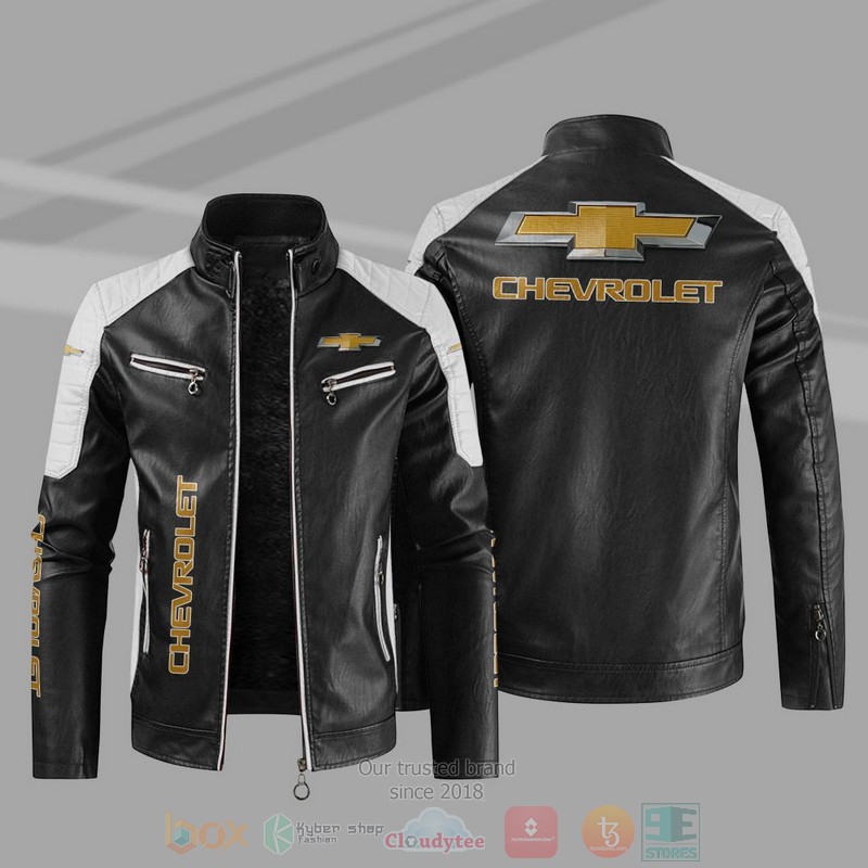 Chevrolet Block Leather Jacket
