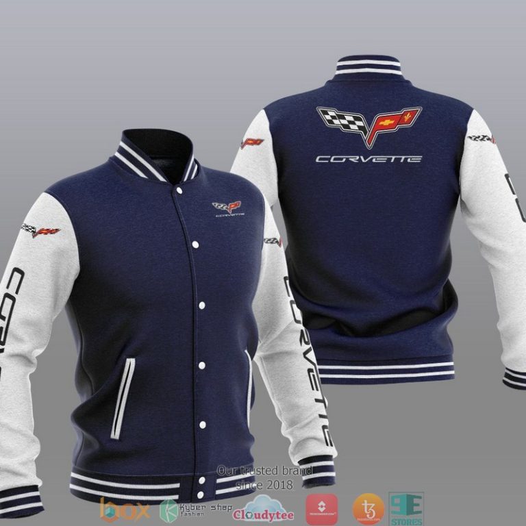 Chevrolet Corvette Baseball Jacket 1 2