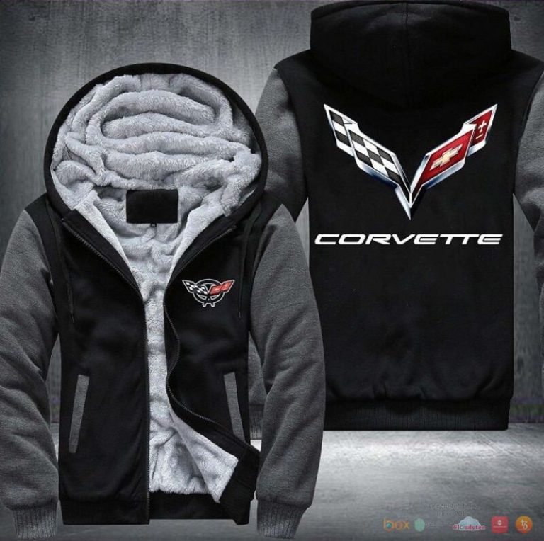 Chevrolet Corvette Fleece Hoodie Jacket