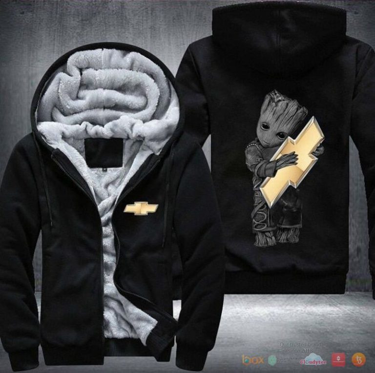 Chevrolet Groot Fleece Hoodie Jacket 1