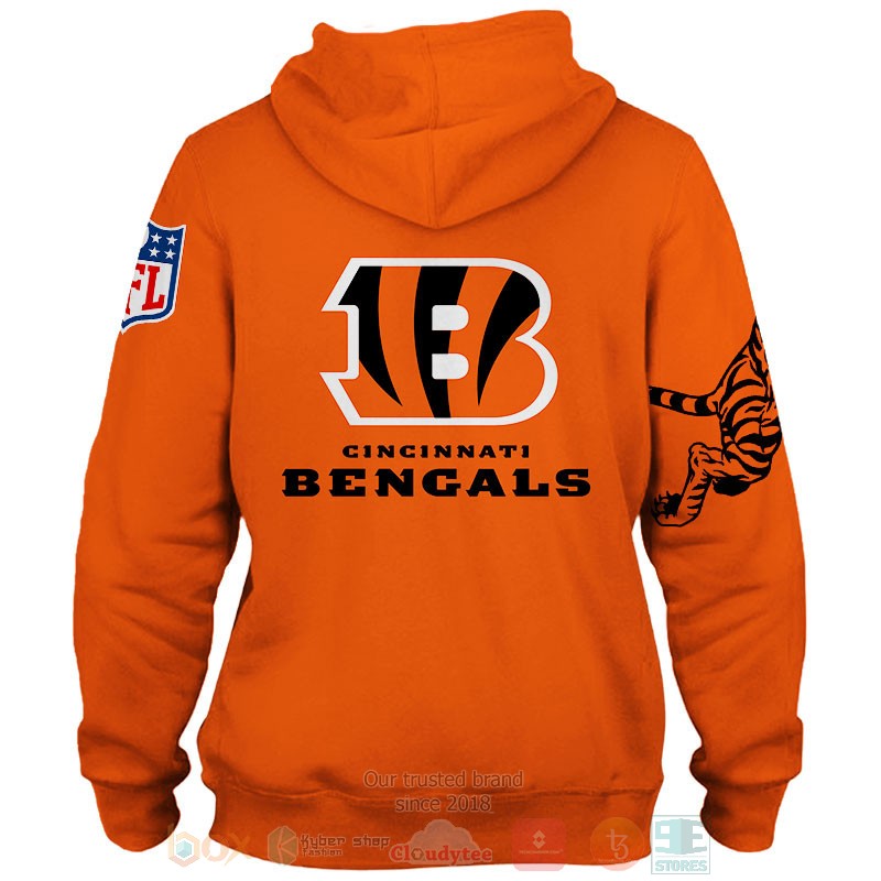 Cincinnati Bengals Bengal Tiger 3D shirt hoodie 1