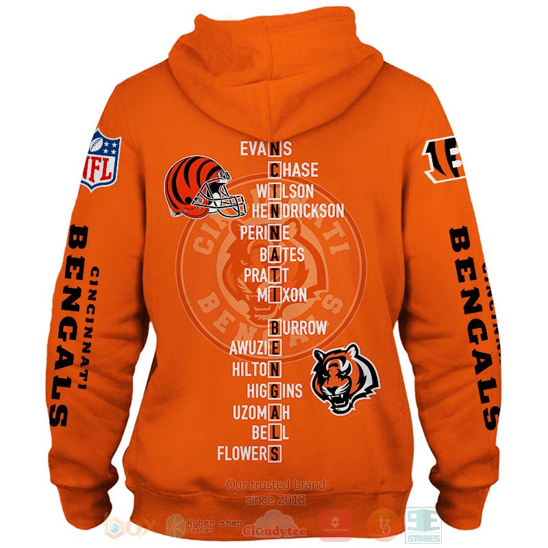 Cincinnati Bengals Champions 3D shirt hoodie 1