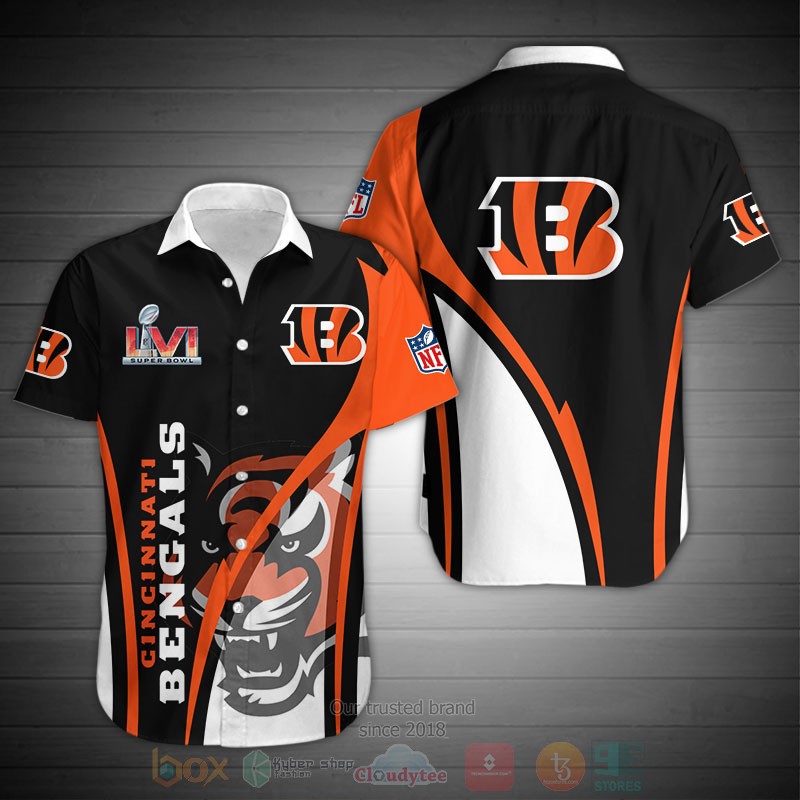 Cincinnati Bengals NLF Super Bowl 3D shirt hoodie 1 2 3 4 5 6 7