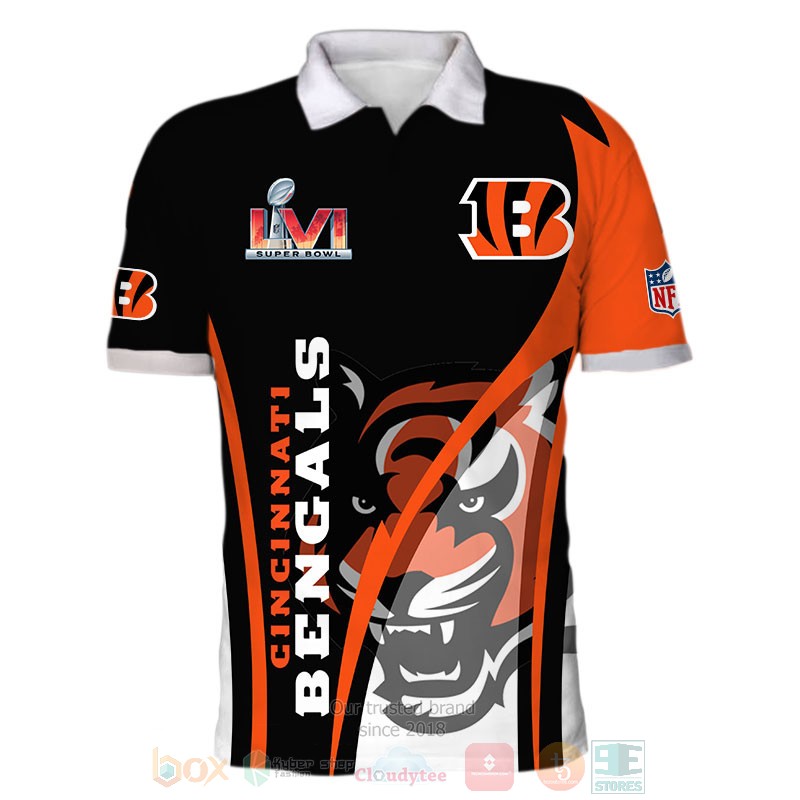 Cincinnati Bengals NLF Super Bowl 3D shirt hoodie 1 2 3 4 5 6 7 8