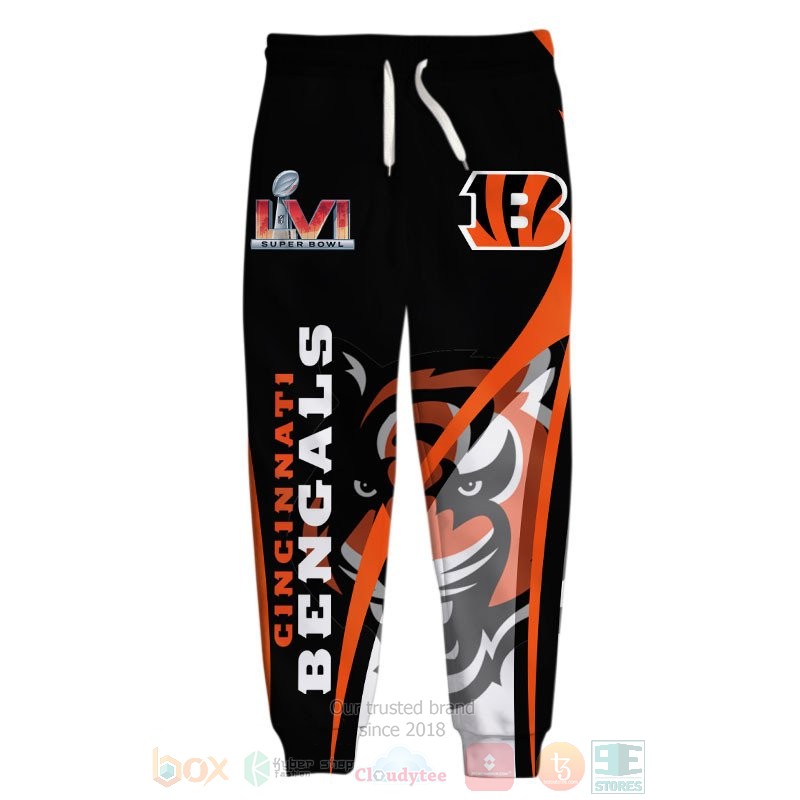 Cincinnati Bengals NLF Super Bowl 3D shirt hoodie 1 2 3 4 5 6 7 8 9 10 11 12 13 14 15 16