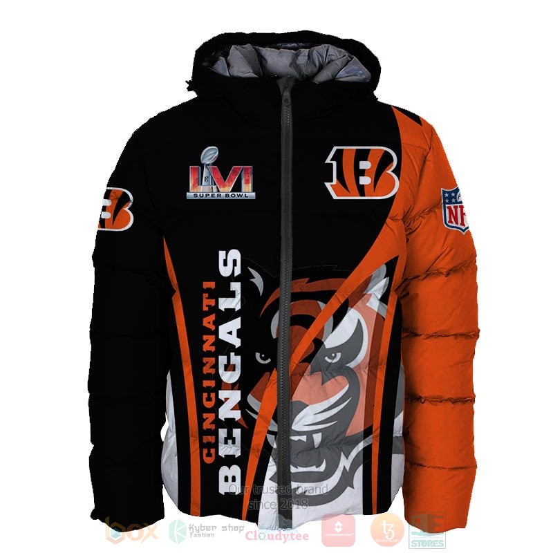 Cincinnati Bengals NLF Super Bowl 3D shirt hoodie 1 2 3 4 5 6 7 8 9 10 11 12 13 14 15 16 17 18
