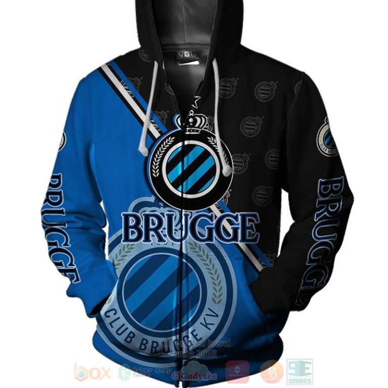 Club Brugge KV 3D shirt hoodie 1 2