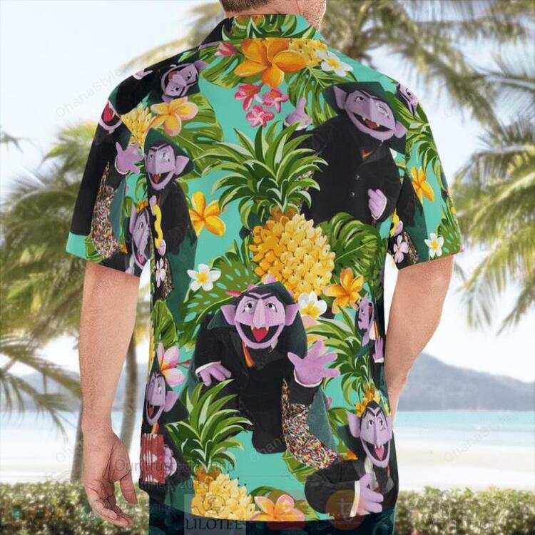 Count Von Count The Muppet Hawaiian Shirt 1 2
