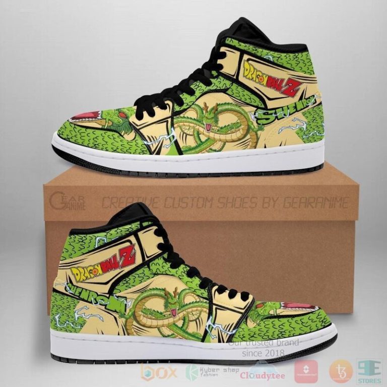 DBZ Shenron Sneakers Custom Anime Dragon Ball Air Jordan High Top Shoes