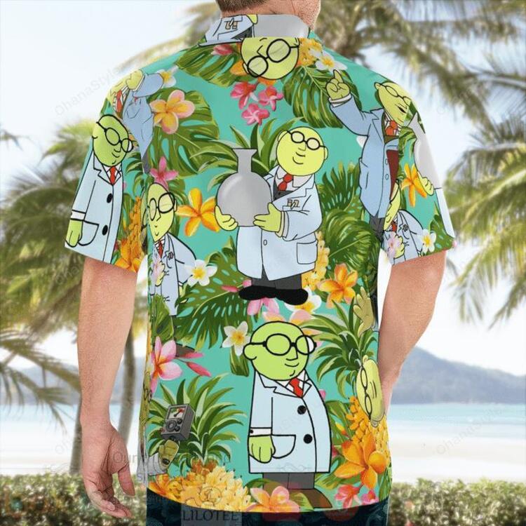 DR Bunsen Honeydew The Muppet Hawaiian Shirt 1 2
