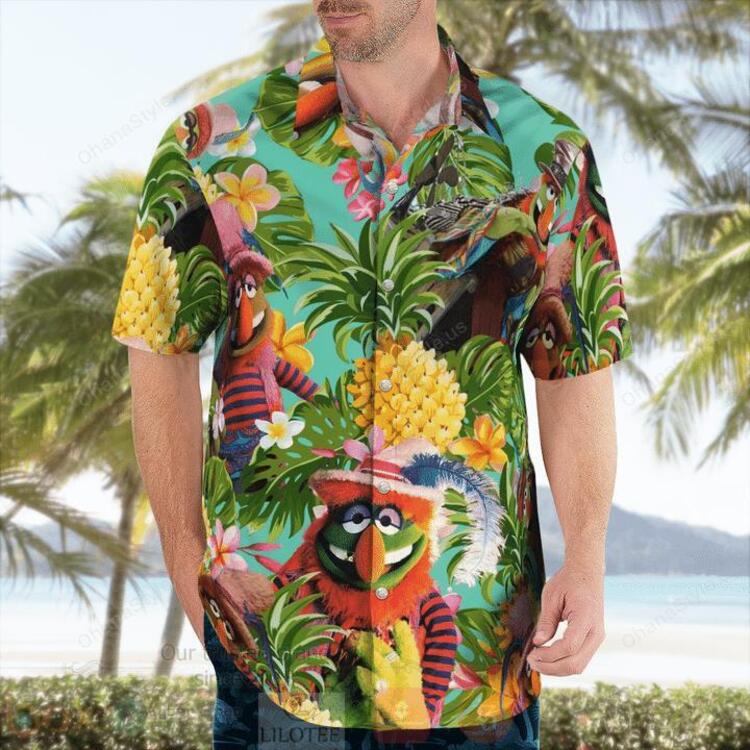 DR Teeth The Muppet Hawaiian Shirt 1 2 3