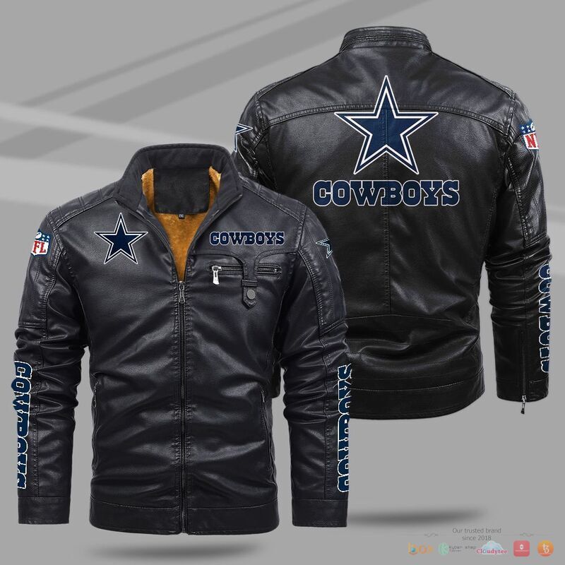 Dallas Cowboys NFL Trend Fleece Leather Jacket