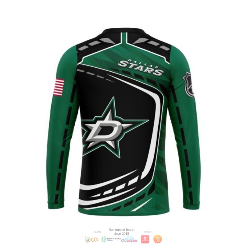 Dallas Stars NHL black green 3D shirt hoodie 1 2 3 4 5 6