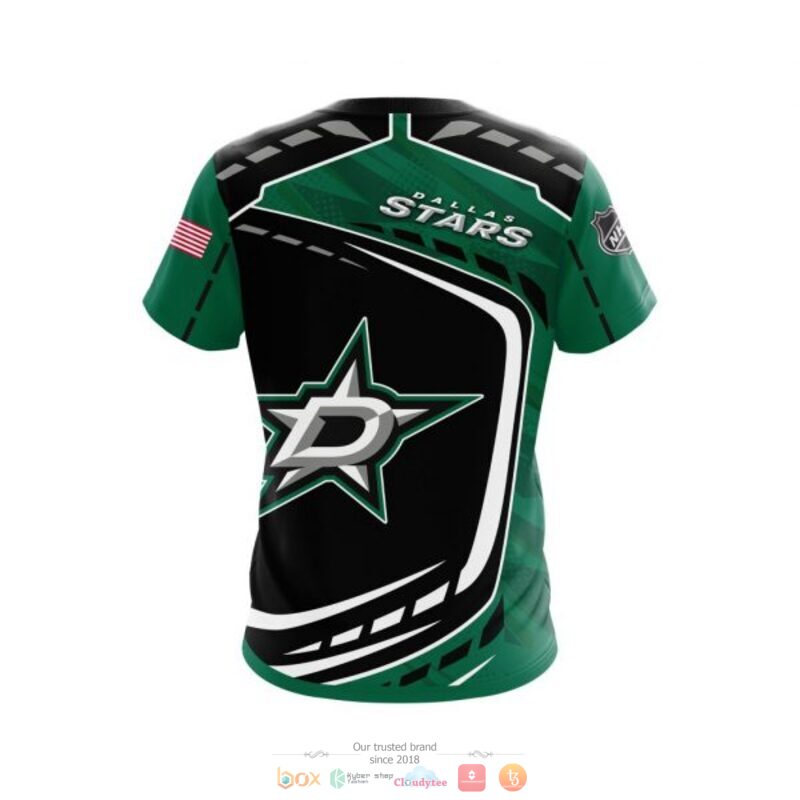 Dallas Stars NHL black green 3D shirt hoodie 1 2 3 4 5 6 7 8