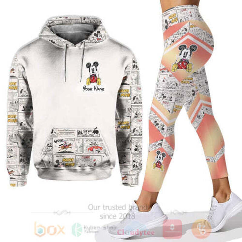 Disney Mickey Mouse Personalized 3D Hoodie Leggings