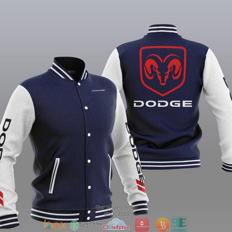 Dodge Baseball Jacket 1 2