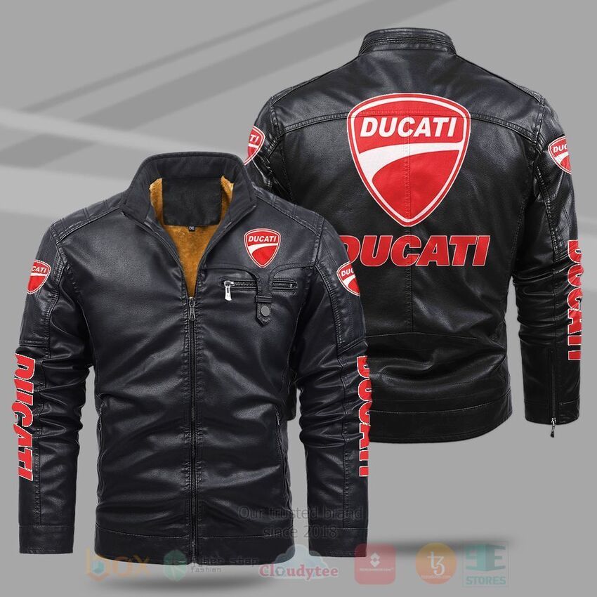 Ducati Fleece Leather Jacket