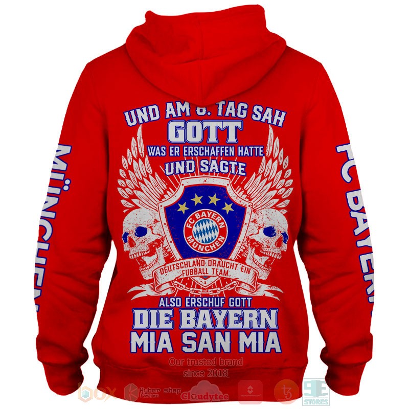 FC Bayern Munchen 3D shirt hoodie 1
