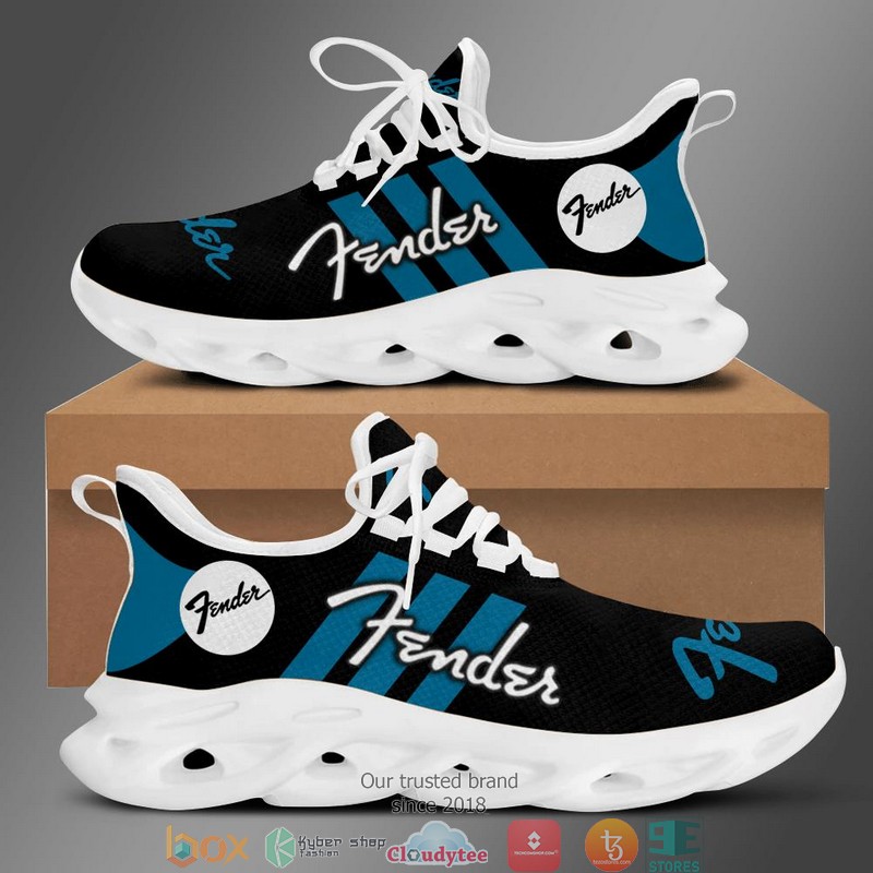 Fender Black Cyan Adidas Clunky Sneaker shoes