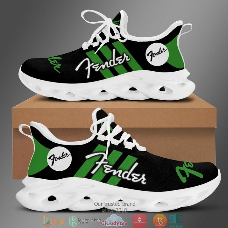 Fender Black and Green Clunky Sneaker shoes