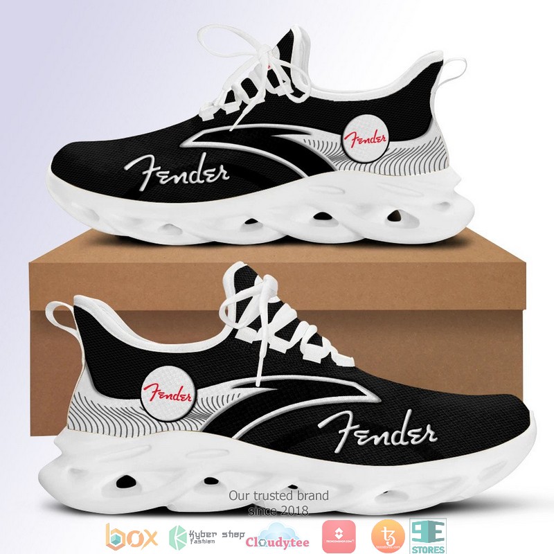 Fender Black and White Clunky Sneaker shoes