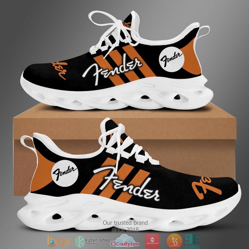 Fender Black orange Clunky Sneaker shoes
