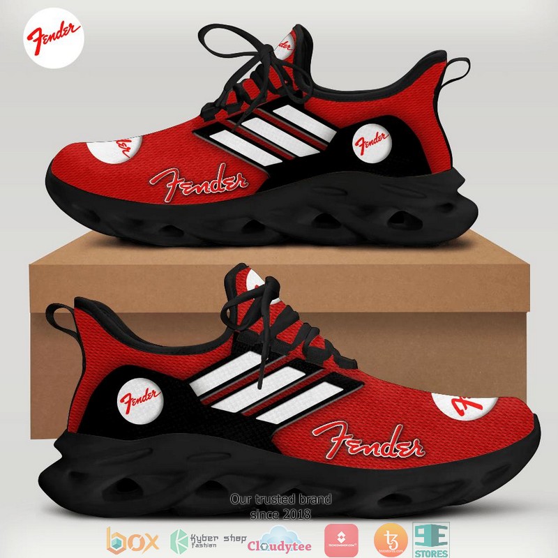 Fender Dark Red Adidas Clunky Sneaker shoes 1