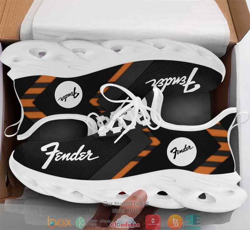 Fender Grey Orange Clunky Sneaker shoes