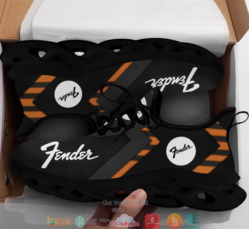 Fender Grey Orange Clunky Sneaker shoes 1