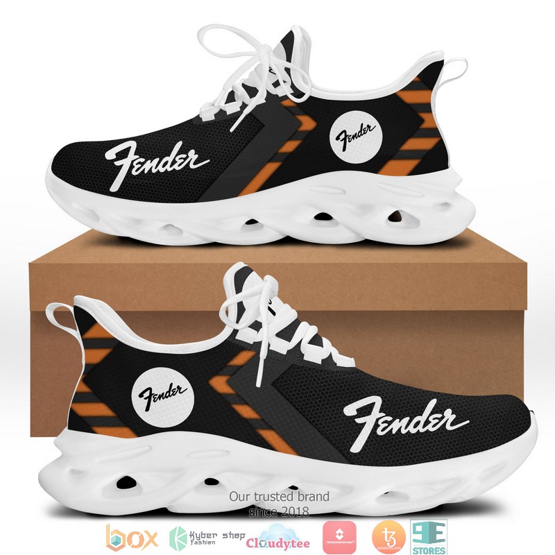 Fender Grey Orange Clunky Sneaker shoes 1 2