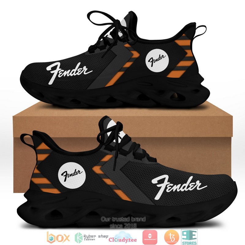 Fender Grey Orange Clunky Sneaker shoes 1 2 3