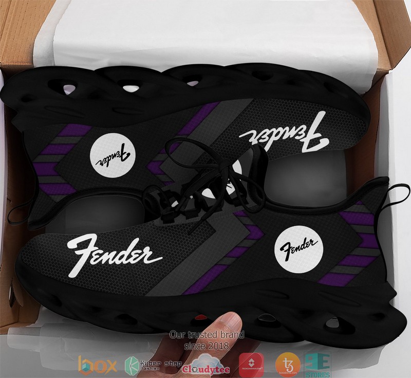 Fender Grey Purple Clunky Sneaker shoes 1 2