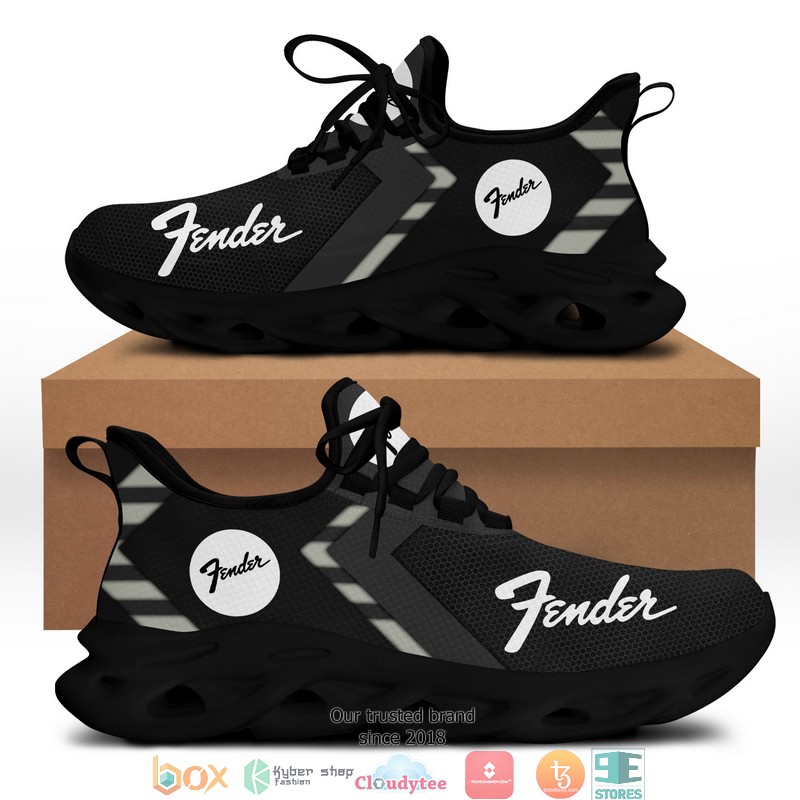 Fender Grey line black Clunky Sneaker shoes 1 2 3