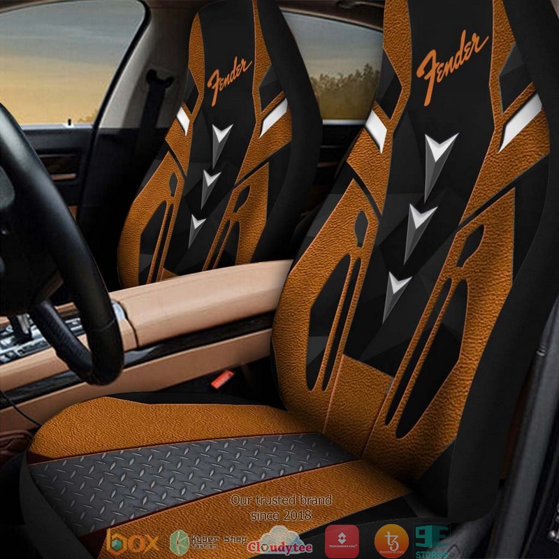 Fender Light Brown Car Seat Covers