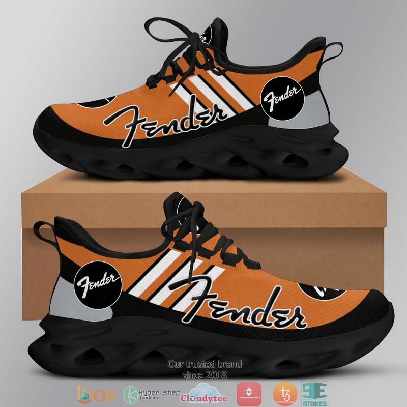Fender Orange Grey Clunky Sneaker shoes 1