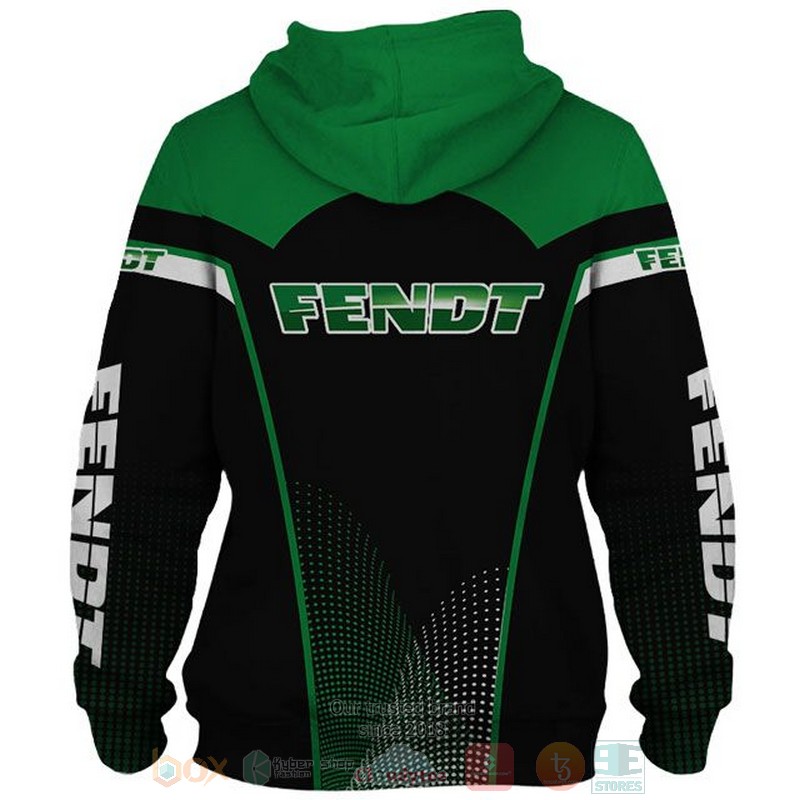 Fendt green black 3D shirt hoodie 1