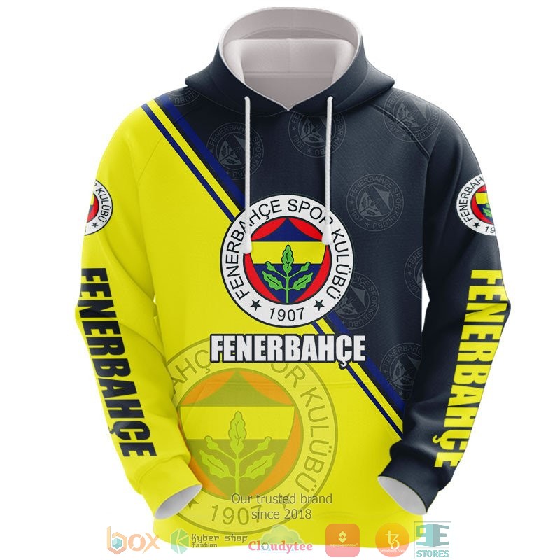 Fenerbahce 1907 3d shirt hoodie
