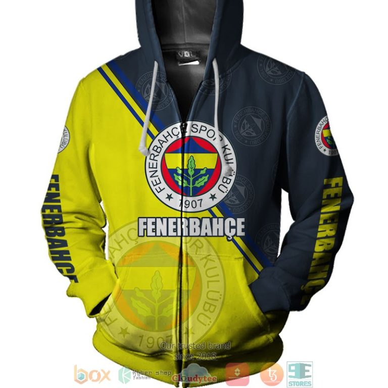 Fenerbahce 1907 3d shirt hoodie 1 2