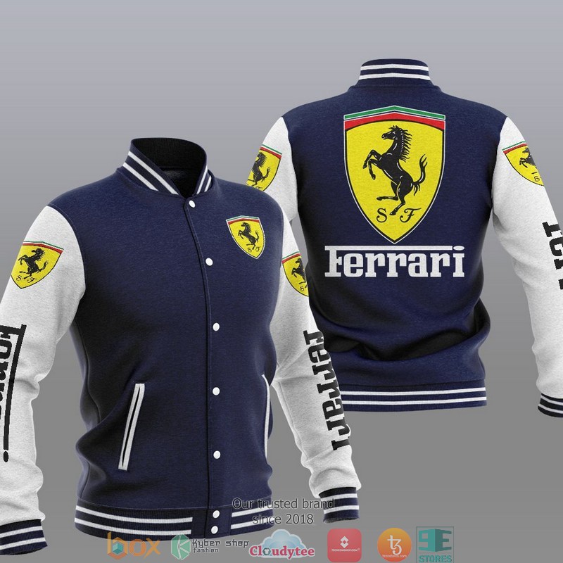 Ferrari Baseball Jacket 1 2