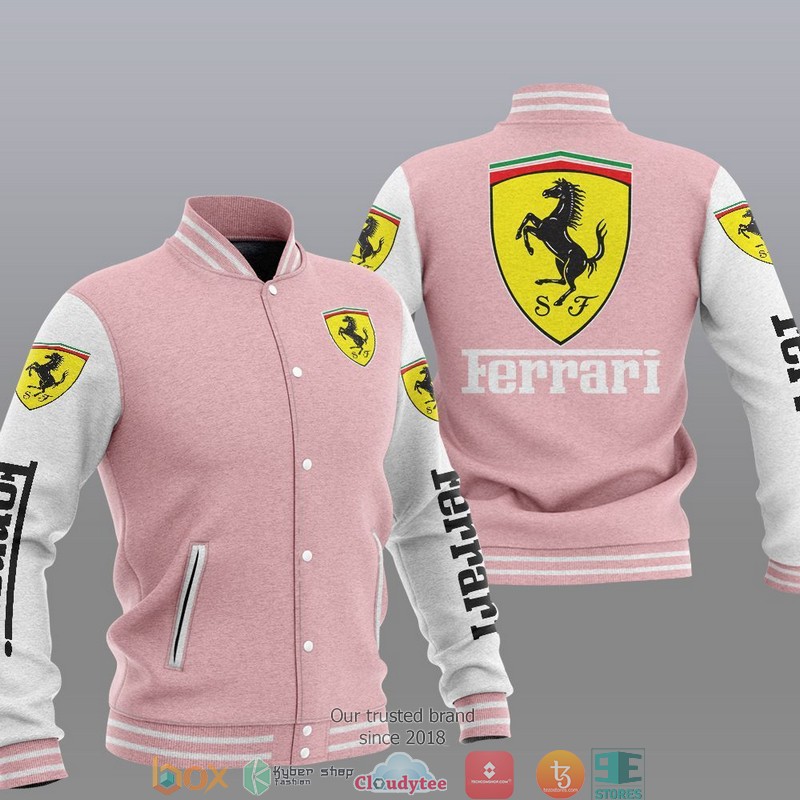 Ferrari Baseball Jacket 1 2 3