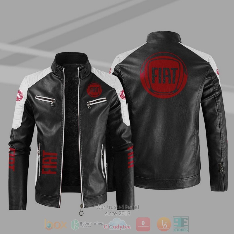 Fiat Block Leather Jacket