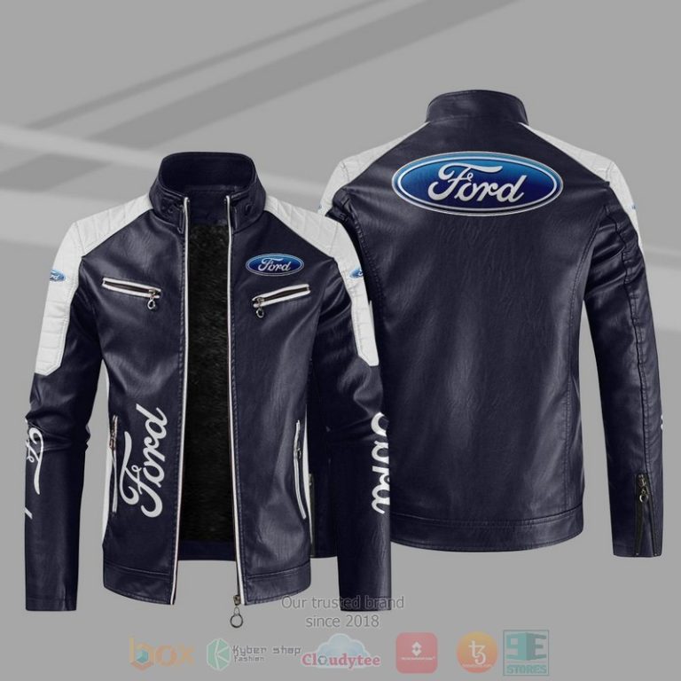 Ford Block Leather Jacket 1 2