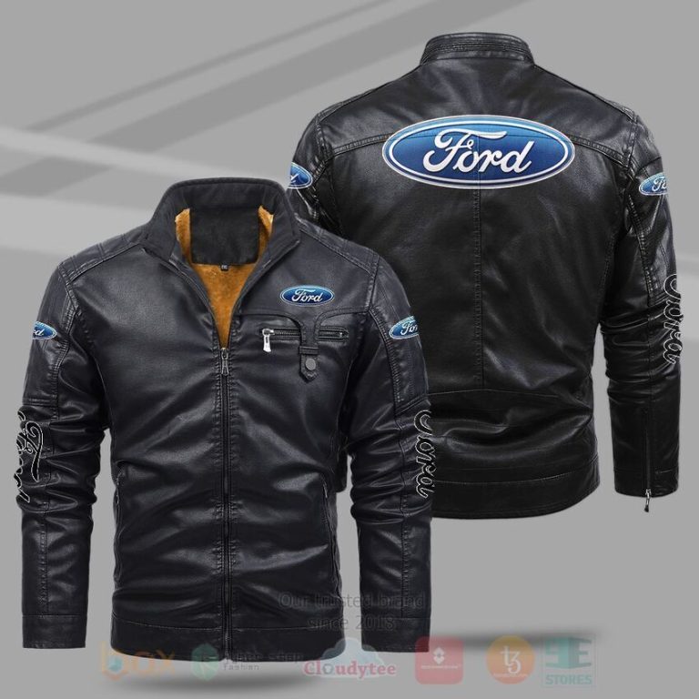 Ford Fleece Leather Jacket