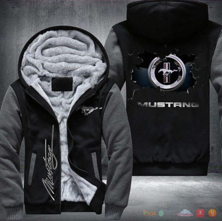 Ford Mustang Fleece Hoodie Jacket