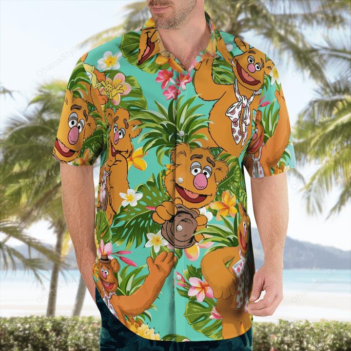 Fozzie bear The Muppet Hawaiian Shirt 1 2 3
