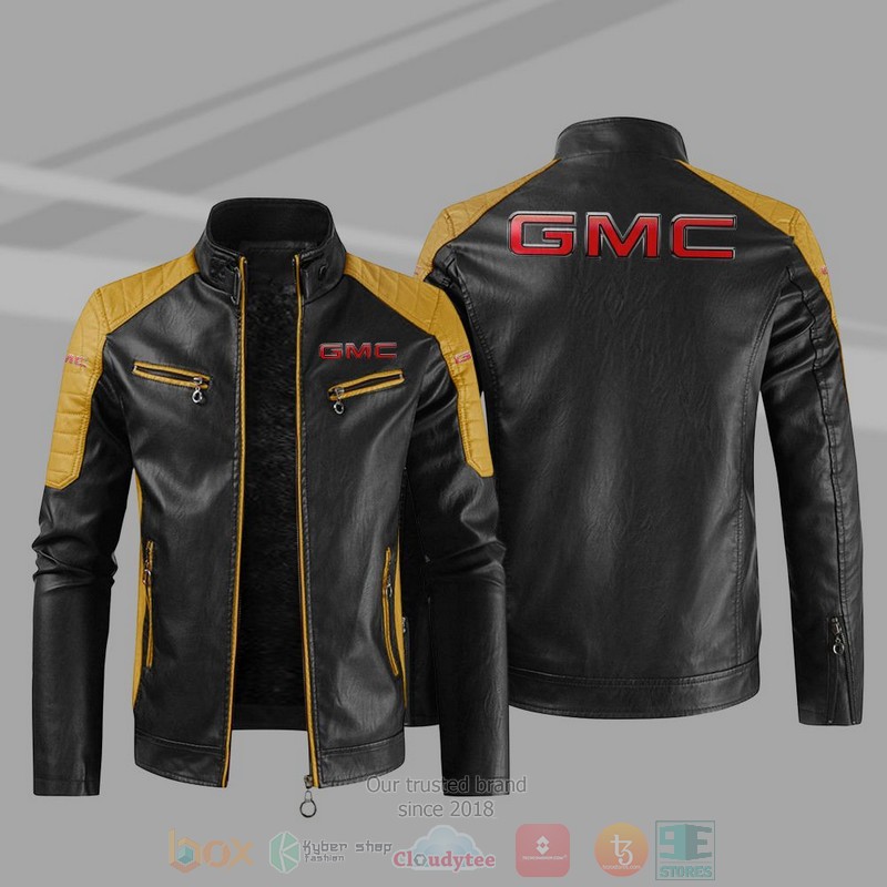 GMC Block Leather Jacket 1