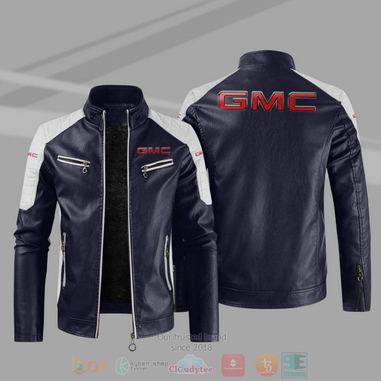 GMC Block Leather Jacket 1 2