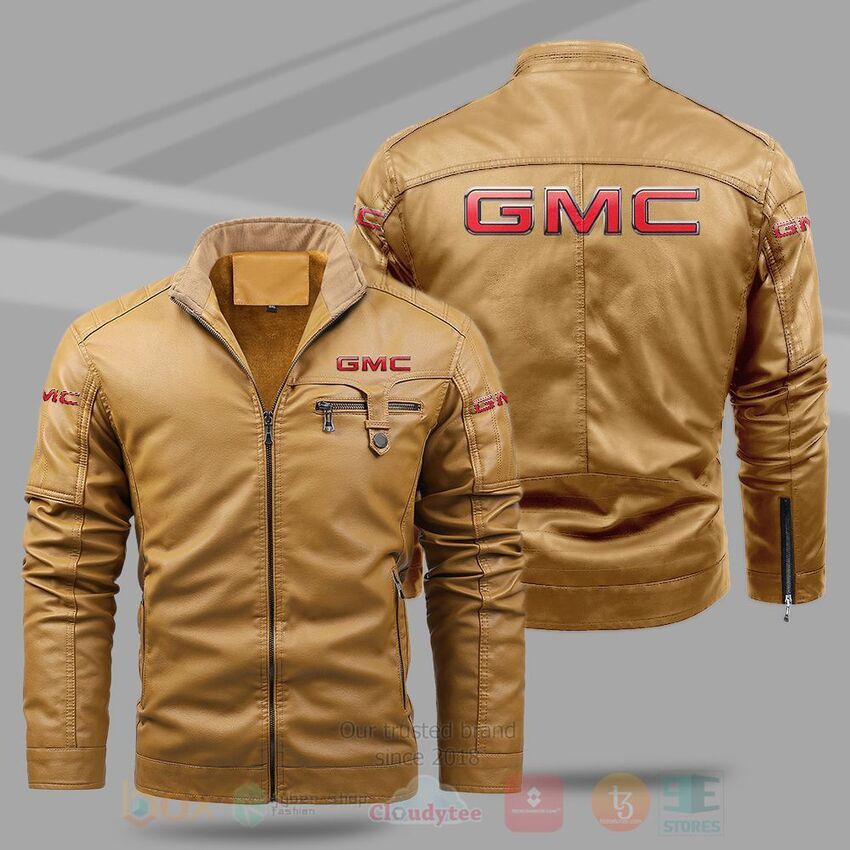 GMC Fleece Leather Jacket 1