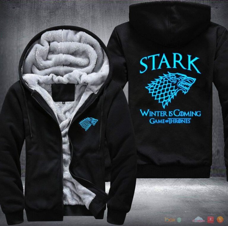 Game of Thrones Winter Is coming Stark Fleece Hoodie Jacket 1